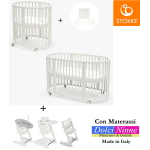 Stokke Kit Nascita neonato con Sleepi V3 e Tripp Trapp 4 in 1 White