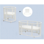 Stokke Kit Sleepi V3 White Culla e Lettino con materassi e lenzuoli