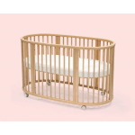 Stokke Letto Sleepi V3 Natural con materasso e lenzuolo