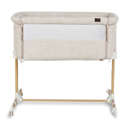 Quax Culla co-sleeper Side by Side Naturel Bouclé Sheep