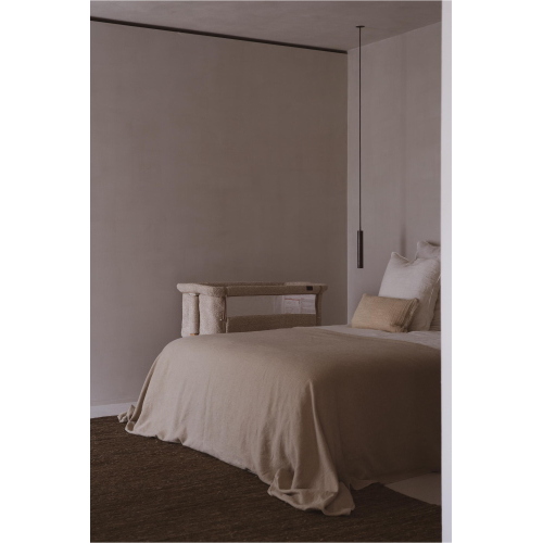 Quax Culla co-sleeper Side by Side Naturel Bouclé Sheep