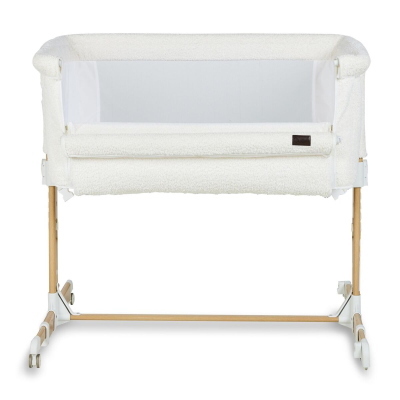 Quax Culla co-sleeper Side by Side Bouclé Cream