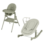 Anex Ozy Seggiolone Pappa 3 in 1 June con Base dondolo