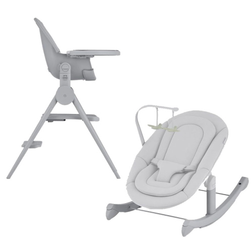 Anex Ozy Seggiolone Pappa 3 in 1 Shade con Base dondolo