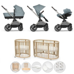 Kit Nascita Neonato Trio Cybex EOS Lux e Stokke Sleepi V3
