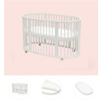 Stokke Letto Sleepi V3 White con Materasso e lenzuolo