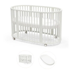 Stokke Letto Sleepi Bed V3 White con Materasso