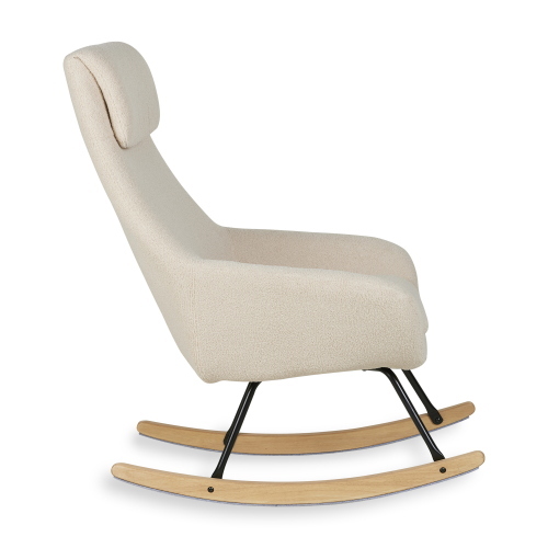 Quax Poltrona a dondolo Rocking Chair Nordic Sheep Beige