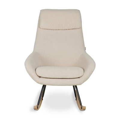 Quax Poltrona a dondolo Rocking Chair Nordic Sheep Beige