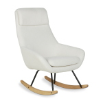 Quax Poltrona a dondolo Rocking Chair Nordic – Sheep Cream