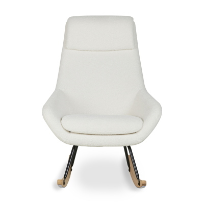 Quax Poltrona a dondolo Rocking Chair Nordic – Sheep Cream