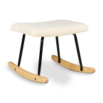 Quax Poltrona a dondolo Rocking Chair Nordic – Sheep Beige