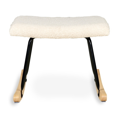 Quax Poltrona a dondolo Rocking Chair Nordic – Sheep Beige