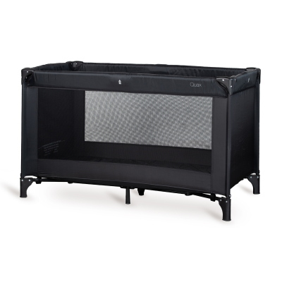 Lettino da viaggio Quax 120 x 60 cm – Nero