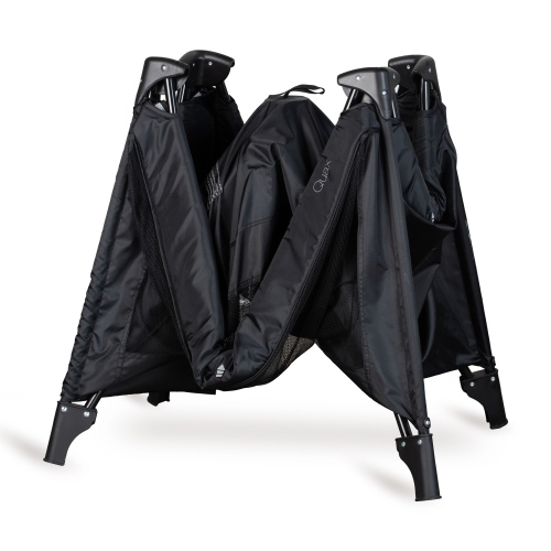 Lettino da viaggio Quax 120 x 60 cm – Nero
