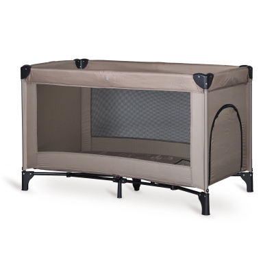 Lettino da viaggio Quax 120 x 60 cm con cerniera – Beige