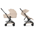Cybex Coya Comfort 2 in 1 Matt Black-Cozy Beige