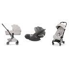 Cybex Trio Coya Style Chrome Brown-City Grey con Cloud t i-Size