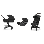 Cybex Trio Coya Style Chrome Brown-Sepia Black con Cloud T i-Size
