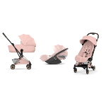 Cybex Trio Coya Style Rosegold-Peach Pink con Cloud T i-Size