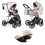 iBebe Trio Next 2 Beige con Cybex Cloud G I-Size Plus