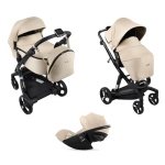 iBebe Trio i-Stop e Drive Beige con Cloud G Plus I-Size 