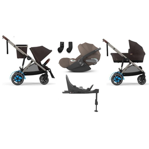 Cybex e-Gazelle S 4 in 1 Chocolate Brown con Isofix