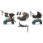 Cybex e-Gazelle S 4 in 1 Chocolate Brown con Isofix