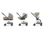 Cybex Trio Mios Chrome-Cozy Beige con Cloud T i-Size Plus
