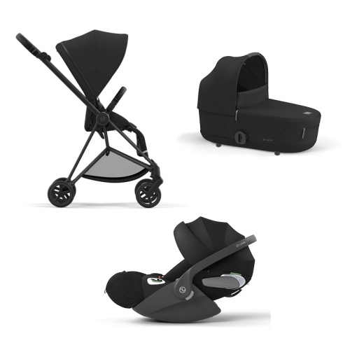 Cybex Trio Mios Matt Black-Sepia Black con Cloud T i-Size