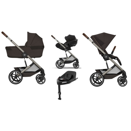 Cybex 4 in 1 Balios S Lux TPE Chocolate Brown con Isofix