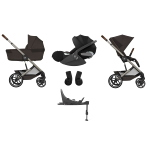 Cybex 4 in 1 Balios Chocolate Brown con Isofix e Cloud T I-Size