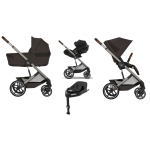 Cybex 4 in 1 Balios S Lux Chocolate Brown con Isofix e Cloud G3
