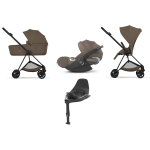 Cybex Mios Comfort 4 in 1 Matt black-Coconut Brown con Isofix
