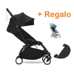 Stokke Passeggino Yoyo 3 Black con Poggiagambe +Regalo