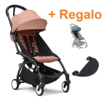 Stokke Passeggino Yoyo 3 Black-Ginger con poggiagambe +Regalo