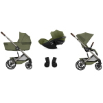 Cybex Trio Balios Moss Green con Navicella Richiudibile e Cloud G3 I-Size Plus