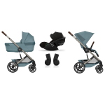 Cybex Trio Balios Stormy Blue con Navicella Richiudibile e Cloud G3 I-Size