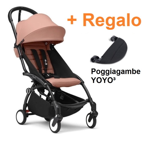 Stokke Passeggino Yoyo 3 Ginger con poggiagambe in Regalo