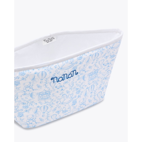 Cesto Portaoggetti Nanan Little Dreamland Blu