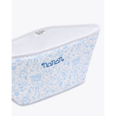 Cesto Portaoggetti Nanan Little Dreamland Blu
