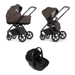 Venicci Set 3 in 1 Claro 2 Chocolate con Tiago Black