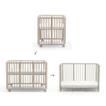 Stokke Culla evolutiva Nighti 3 in 1 Vanilla White