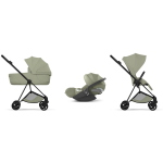 Cybex Trio Mios Style Matt Black-Sage Green con Cloud T Plus