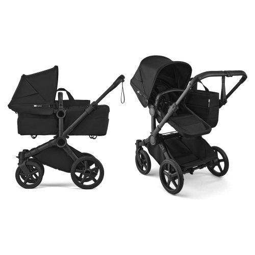 Bugaboo Trio Donkey 6 Heritage Black con Cloud T i-Size Plus
