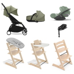 Kit Nascita neonato Trio Yoyo con isofix e Tripp Trapp