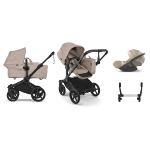 Bugaboo Trio Donkey 6 Desert Taupe con Cloud T i-Size Plus