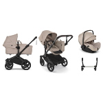Bugaboo Trio Donkey 6 Desert Taupe con Otter by Nuna