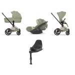 Cybex Priam Style 4 in 1 Rosegold-Sage Green con Isofix