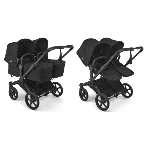 Bugaboo Gemellare Donkey 6 Heritage Black